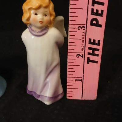 Angel figurines - Gobel angel figurine - Sanmyro porcelain guardian angel figurine featuring an angel leading a boy - and others