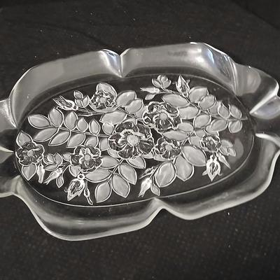 Wilton wedding Cake topper - Anniversary plate - 50th anniversary precious moments Bell - Bianca floral platter and a pink tone lace...