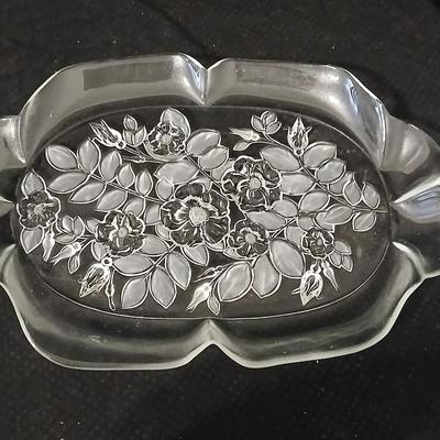 Wilton wedding Cake topper - Anniversary plate - 50th anniversary precious moments Bell - Bianca floral platter and a pink tone lace...