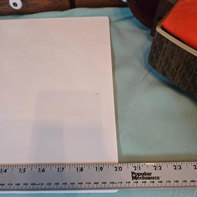 Vintage Kitchen items - Vitantonio Pizzelle Maker - Salton Hotray Bun Warmer Electric Bread Bun Warmer -"God Bless Our Home"...