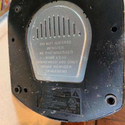 Brand new Cusinart coffee maker with a collection of mugs - including two insulated mugs and a turntable / lazy Susan