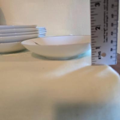 Vintage fine China dinnerware in the Dawn Rose pattern by Sango MCM China setting for Six - 6