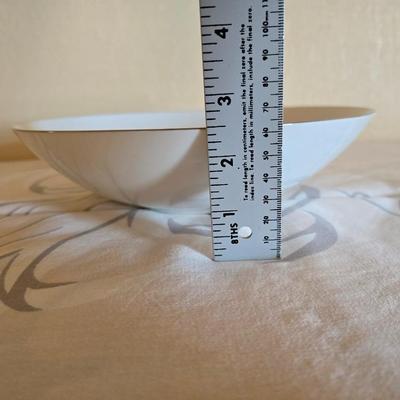 Serving pieces - Dawn Rose fine china dinnerware, manufactured by Sango and Style House in Japan.