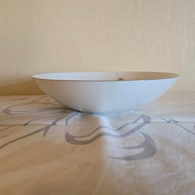 Serving pieces - Dawn Rose fine china dinnerware, manufactured by Sango and Style House in Japan.