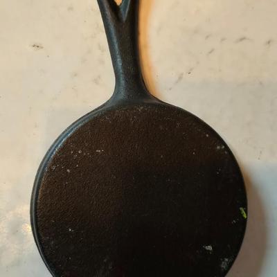 Vintage kitchen utensils - mixed box of flatware - framed country kitchen picture - Quickube ice tray and more