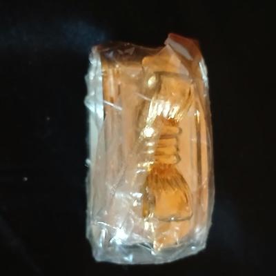 Kitchen metalware including mid-century modern chrome and pressed glass lazy Susan appetizer serving tray - metal trays - utensils and more