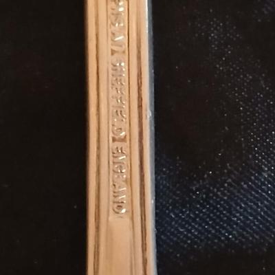 Kitchen metalware including mid-century modern chrome and pressed glass lazy Susan appetizer serving tray - metal trays - utensils and more