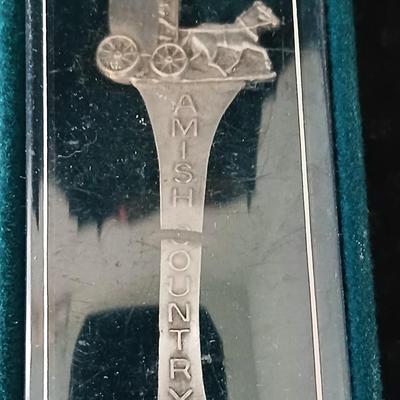 Collection of Souvenir spoons - Colorado - Philadelphia - Boston and more