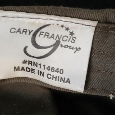 John Deere - Framed signed & numbered tractor scene by Colette McLaughlin 6/460 with John Deere cap and a deck of John deere playing...