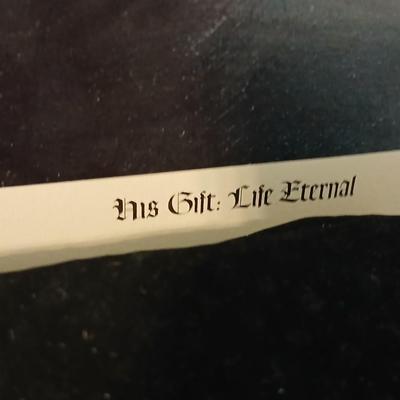 Religious decorative items - Nativity Scene Holy Family -Madonna & Child trinket box - Christian cross made of resin - framed Jesus...