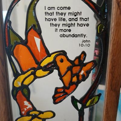 Religious decorative items - Nativity Scene Holy Family -Madonna & Child trinket box - Christian cross made of resin - framed Jesus...