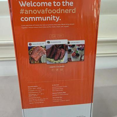 Sale Photo Thumbnail #173: Anova Sous Vide Precision Cooker, new in unopened box.