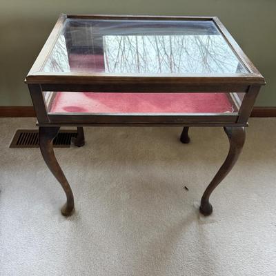 Wood & Glass Display Cabinet (D-MG)