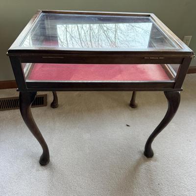 Wood & Glass Display Cabinet (D-MG)