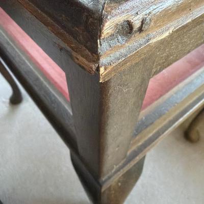 Wood & Glass Display Cabinet (D-MG)