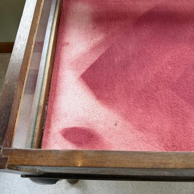 Wood & Glass Display Cabinet (D-MG)