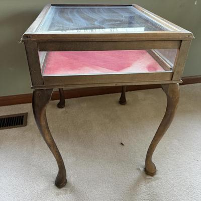 Wood & Glass Display Cabinet (D-MG)