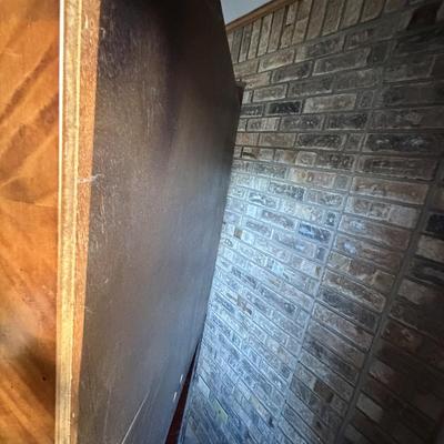 Two Piece Wooden Armoire (D-MG)