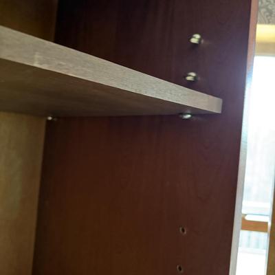 Two Piece Wooden Armoire (D-MG)