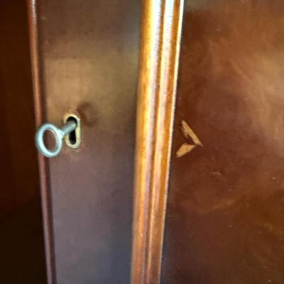 Two Piece Wooden Armoire (D-MG)