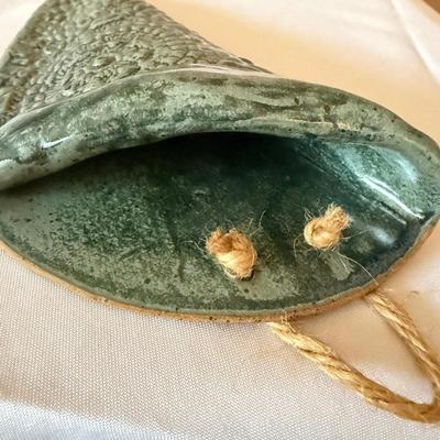 Signed Ikebana Vase & Wall Pocket Vase (D-MG)