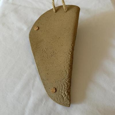 Signed Ikebana Vase & Wall Pocket Vase (D-MG)