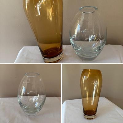 Two Glass Vases (D-MG)