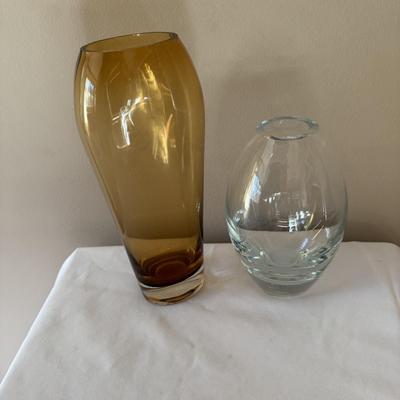 Two Glass Vases (D-MG)