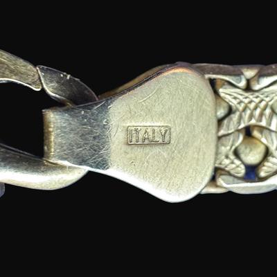 Sale Photo Thumbnail #355: **WIRE TRANSFER IS REQUIRED IF SHIPPED.** [6.98g] This is a Royal or Spiga style chain. The clasp works as it should. There is age related wear. Measurement: 8.5”L. Pre-auction estimate: $500-$700. **ALL PRECIOUS METALS SALES ARE FINAL. NO REFUNDS WILL 