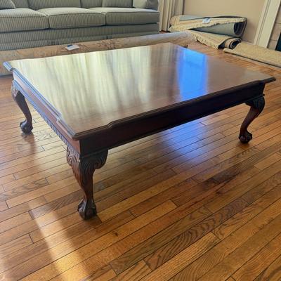 Claw Foot Coffee Table (LR-MG)