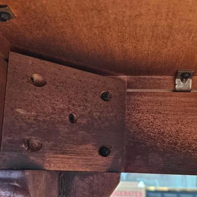 Ethan Allen Claw Foot Coffee Table (LR-MG)