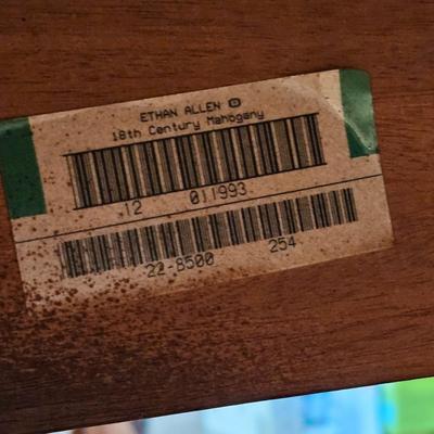 Ethan Allen Claw Foot Coffee Table (LR-MG)