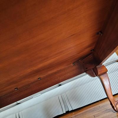 Ethan Allen Claw Foot Coffee Table (LR-MG)