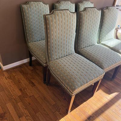 Six Michael Weiss Dining Chairs (LR-MG)