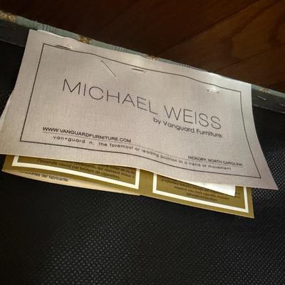 Six Vanguard Michael Weiss Travis-Style Dining Side Chairs (LR-MG)