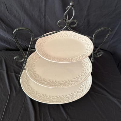 Three Tier Serving Tray (LR-MG)