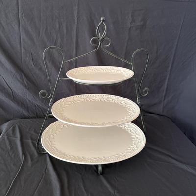Three Tier Serving Tray (LR-MG)