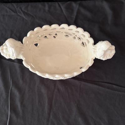 Trio of Ceramic Baskets (LR-MG)