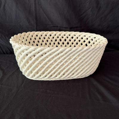 Trio of Ceramic Baskets (LR-MG)