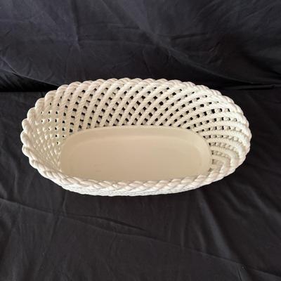 Trio of Ceramic Baskets (LR-MG)