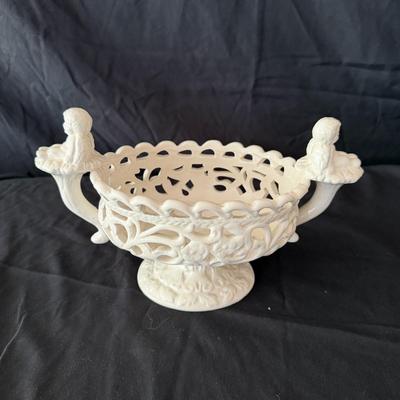 Trio of Ceramic Baskets (LR-MG)