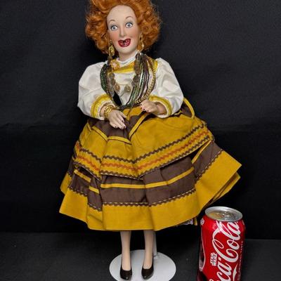 ”I Love Lucy” Queen of the Gypsies Porcelain Doll