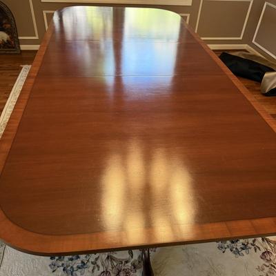 Large Dual Pedestal Dining Table (DR-MG)
