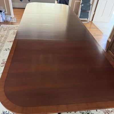 Large Dual Pedestal Dining Table (DR-MG)