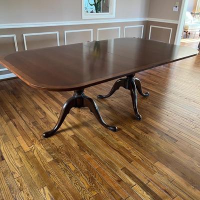 Large Dual Pedestal Dining Table (DR-MG)