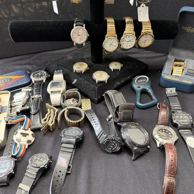 Sale Photo Thumbnail #53: Men’s Vintage and Modern Watches fossil and Addis and more.
