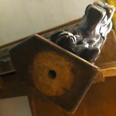 hand-carved 17th–early 18th century Italian Baroque Desk