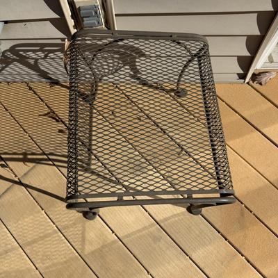 Metal Chair & Ottoman (UD-MG)