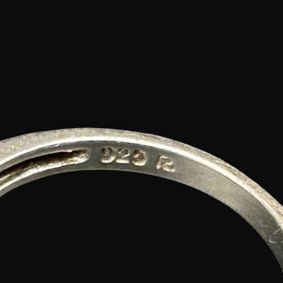 Sale Photo Thumbnail #433: **WIRE TRANSFER IS REQUIRED IF SHIPPED.** [10.82g] Includes two pairs of earrings with semi-precious stones, and a ring with cubic zircon stones. **ALL PRECIOUS METALS SALES ARE FINAL. NO REFUNDS WILL BE GIVEN FOR ANY REASON.** [KB]