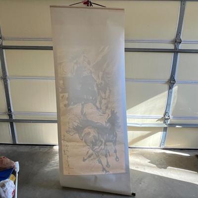 Chinese Ink Wash Scroll Painting (BP-BC)